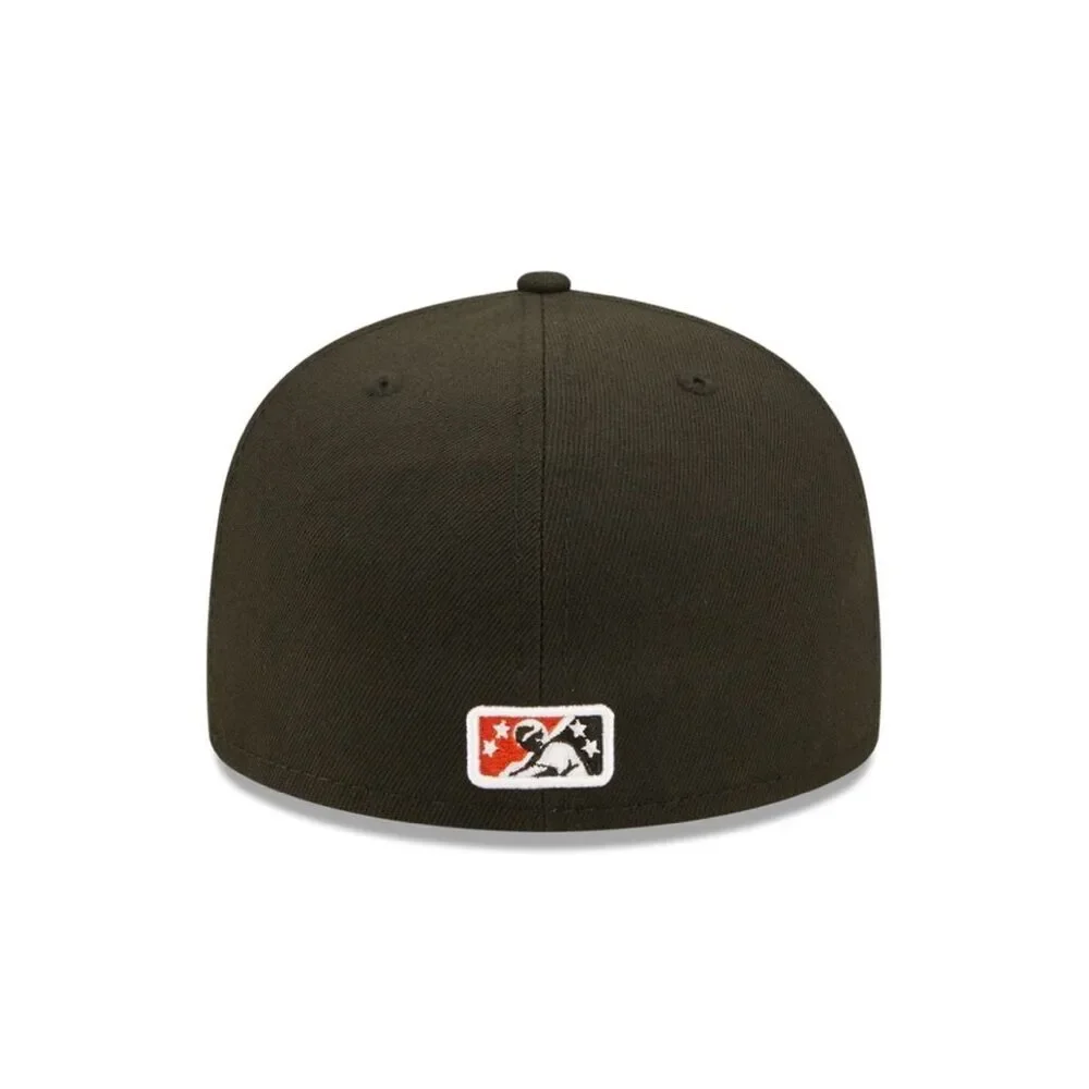 NWT New Era 59Fifty Delmarva Shorebirds On-Field Fitted Road Cap 7 1/8 MILB
